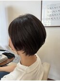 ナチュラルショートボブ