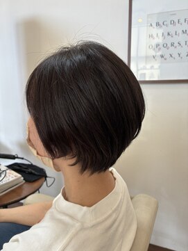 カルムヘアデザイン(Calme hair design) ナチュラルショートボブ