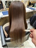 髪質改善サラサラプレミアム大人ガーリー韓国ミディアムAライン