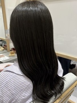 スピンヘア SOCOLA塚口店(Spin hair) 透明感ダークオリーブカラー