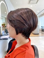 メゾンブラン 川西阪急店(Maison Blanc)&nbsp;大人ショートボブ × 髪質改善カラー