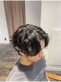 緩めスパイラルパーマ/MEN'S HAIR