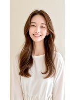 エンバイユアーズ 飯田橋店(eN° by youres)&nbsp;ゆったり大人かわいいセンターパートロング