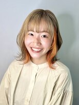 クロト(Clotho) イヤリングカラー/ダブルカラーブリーチハイライト白髪染め