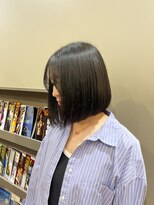 クオン テラッセ納屋橋店(kuon)&nbsp;ツヤ×まとまりのあるタッセルボブ