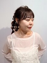 ビューブルー 亀戸錦糸町(VIEW BLUE)&nbsp;大人可愛い◎ツイン編みおろし/あやみ