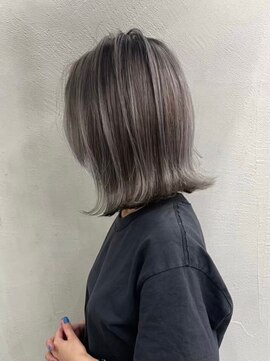 ギークス(GEEKS) 【GEEKS渋谷】冬カラー/バレイヤージュ/ハッシュカット/20代30代