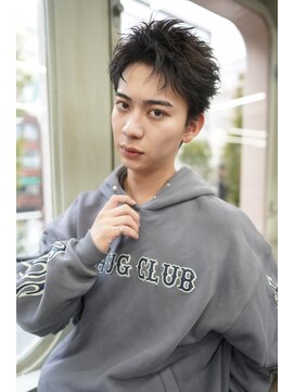 ニコ トウキョウ ロジック(nico TOKYO Logic) メンズスパイキーショートメンズパーマピンパーマ