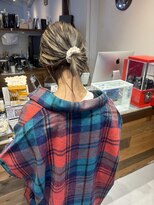 エアージーモ 小倉店(Fate design Air G mo)&nbsp;白髪を活かすハイライトカラー