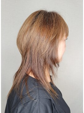 松本平太郎美容室 吉祥寺パートファイブ(PART5) 40代50代60代×ロングウルフ