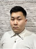 ローフェードアップバングビジネスショート