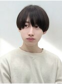 ラウンドマッシュ/フェイスシェード/メンズ縮毛矯正