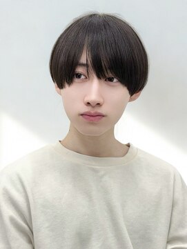 アーリー(Ali'i) ラウンドマッシュ/フェイスシェード/メンズ縮毛矯正