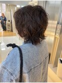 癖を活かす！！ウルフカット