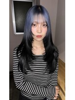 カシェル(cashel kishaba)&nbsp;ブルー×ブラック ルーツカラー