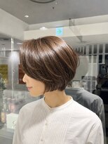 ヘアーズギャラリー なんば高島屋店(Hair's Gallery)&nbsp;コンサバショートボブ