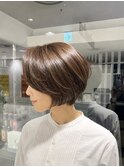 コンサバショートボブ