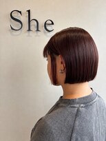 シー 北寺島店(She) 艶髪 ボブ
