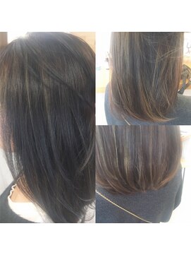 ヘアー サプ(hair sup) セミボブ