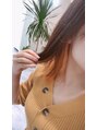 アントワープヘアー(Antwerp hair) オレンジのインナーカラーにしました。
