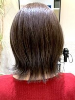 クアトログランシュ 水戸店(QUATRO×GranCieux)&nbsp;外ハネナチュラルブラウン