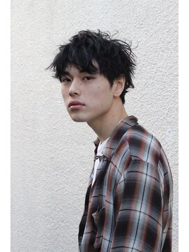 ブークル(boucle) 大人カッコ良い太束パーマショートスタイル