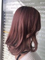 リョージ オブ ジェネレーション(Ryoji of GENERATION)&nbsp;暖色系ピンク