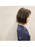 #耳掛け抜け感ショートボブ