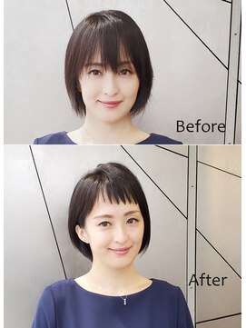 アイル(I'll) [Hair Make I`ll 奈良]ビフォーアフター