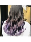 グラデーションカラー×ロイヤルパープル