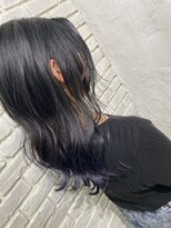 アジールヘア 池袋東口店(agir hair)&nbsp;グラデーションカラーラベンダーブルービタミンカラーグレー