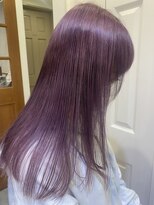 ロンド パルティール 大宮(Lond partir)&nbsp;【神田安優奈】ブリーチカラーの韓国風ラベンダーカラー