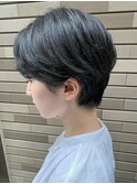 前髪/マチルダボブ/ピンクベージュ/インナーグレージュ/秋葉原