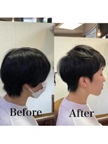 カミケン 方木田店(kamiken.)&nbsp;大人可愛いマッシュショート束感マット【カミケン方木田店】