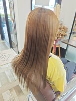 コアヘアー(core hair) ロングヘア　ベージュカラー