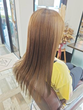 コアヘアー(core hair) ロングヘア ベージュカラー