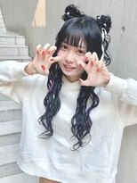 ディア(.eer) ハーフツイン × お団子 × エクステ // ふわふわイベントヘア☆