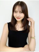 韓国風前髪×レイヤーカット【新宿/前髪/レイヤーカット】