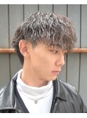 ソフトツイスト ツーブロックマッシュ ツイストスパイラル