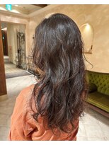ロングレイヤー/くせ毛パーマ/フェイスレイヤー銀座有楽町丸の内