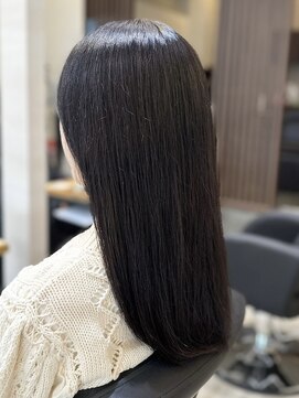 アトリエコア(Atelier Coa) ミルクティーベージュカラーくびれヘアグレージュカラー韓国