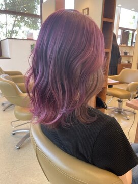 ヘアー ラヴワン 大間々(hair love One) ピンキーベージュ