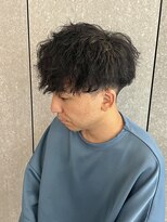 ニアウ 太田店(Niau)&nbsp;メンズナチュラルマッシュソフトツイストスパイラルパーマ