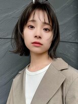 イメチェン前髪小顔ボブ_銀座