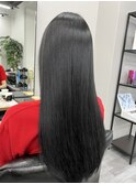 福井駅前髪質改善トリートメント美髪艶髪ロング地毛風カラー