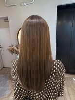 アンド ラ ブランシュ(&.La Blanche)&nbsp;ワンレン/黒髪カタログ/ネビージュ/小顔/髪質改善トリートメント