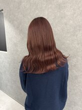 トイロ(toiro.) ブリーチ無しのピンクブラウン！