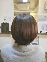 リヴリム 祖師ヶ谷大蔵 艶髪ハンサムショートボブ