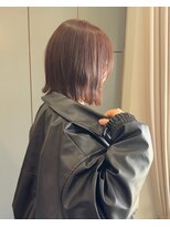 ティム(tim)&nbsp;柔らかボブ/ブラウン/ブリーチなしブラウン