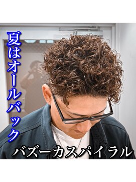 ルースト 心斎橋店(ROOST) オールバック/バズーカスパイラル